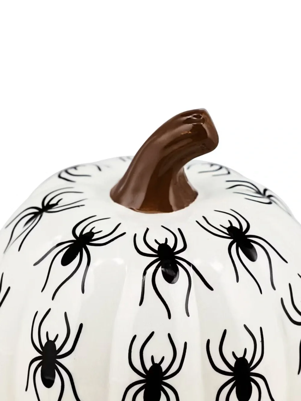 Novelty Ceramic Pumpkins Spider - Bullseye's Playground